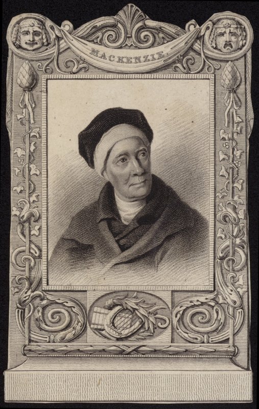 Porträt von Henry Mackenzie von English School