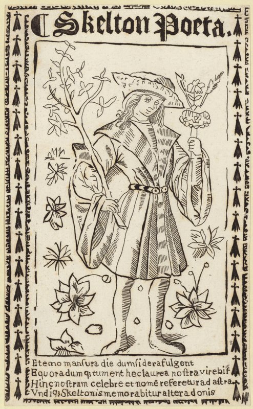 Porträt von John Skelton von English School