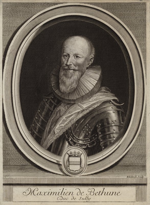 Porträt von Maximilien de Béthune, Herzog von Sully von English School