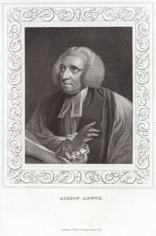 Porträt von Robert Lowth, Bischof von London von English School
