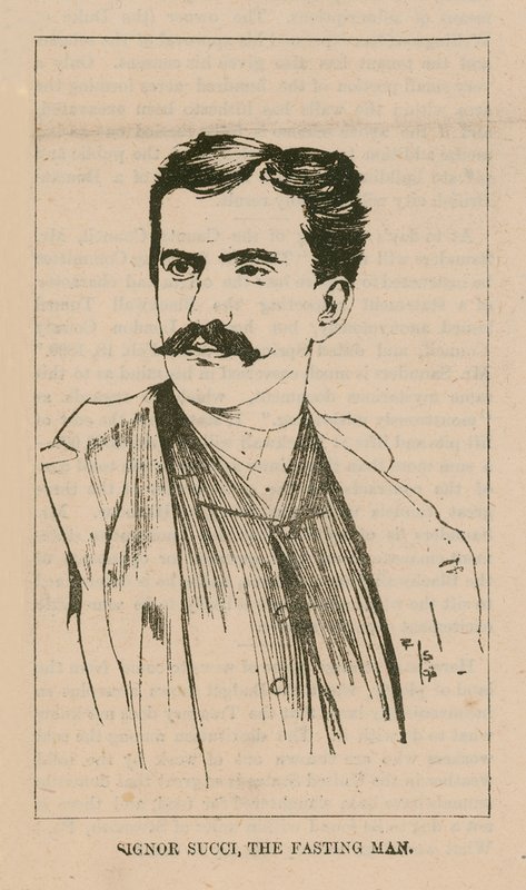 Porträt von Signor Giovanni Succi von English School