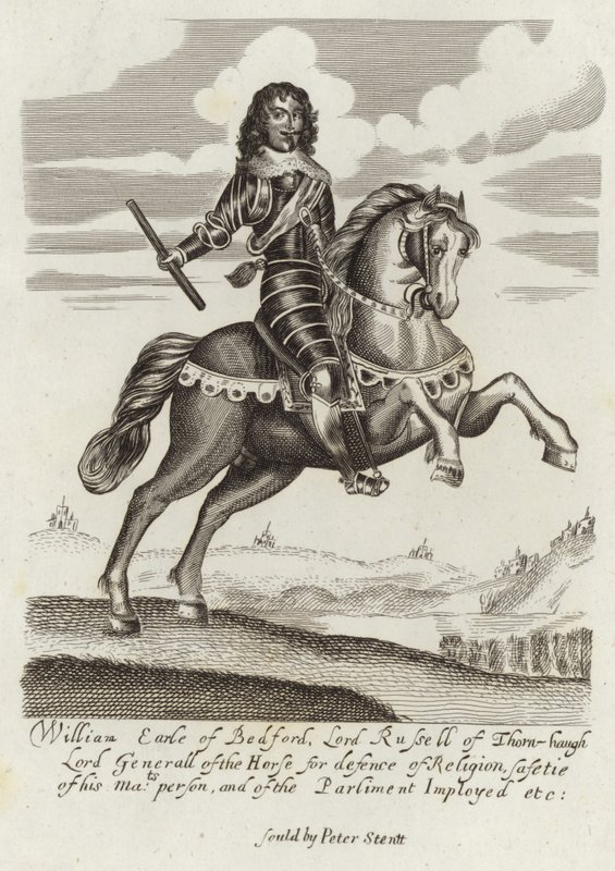 Porträt von William Russell von English School