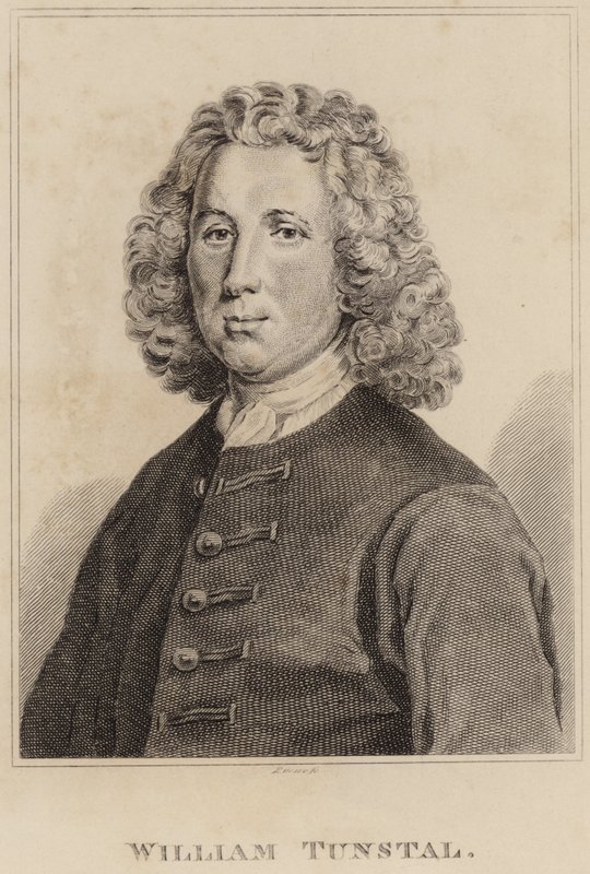 Porträt von William Tunstal von English School