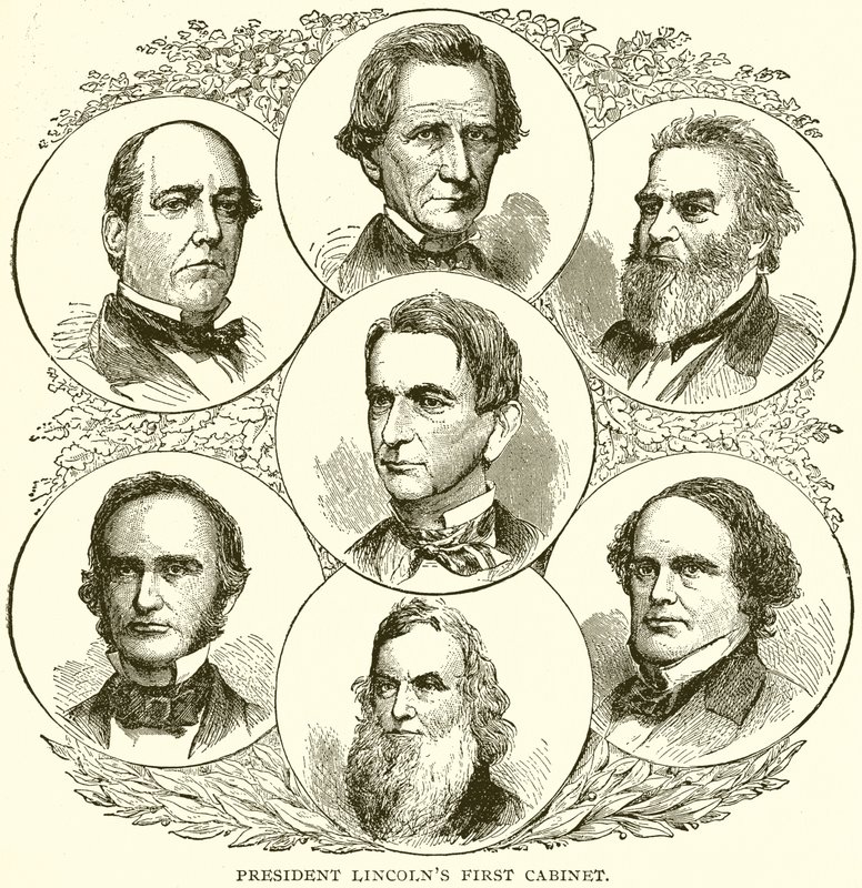 Präsident Lincolns erstes Kabinett von English School