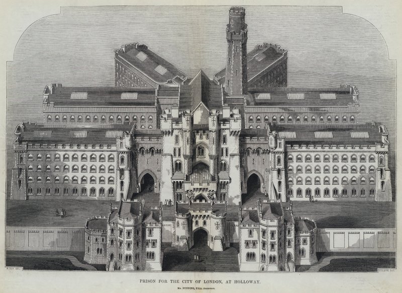 Gefängnis für die Stadt London, in Holloway von English School