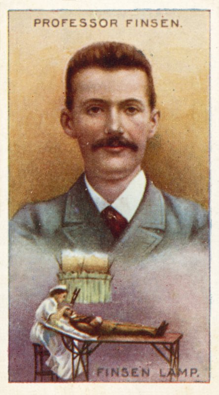 Professor Finsen, Finsen-Lampe von English School