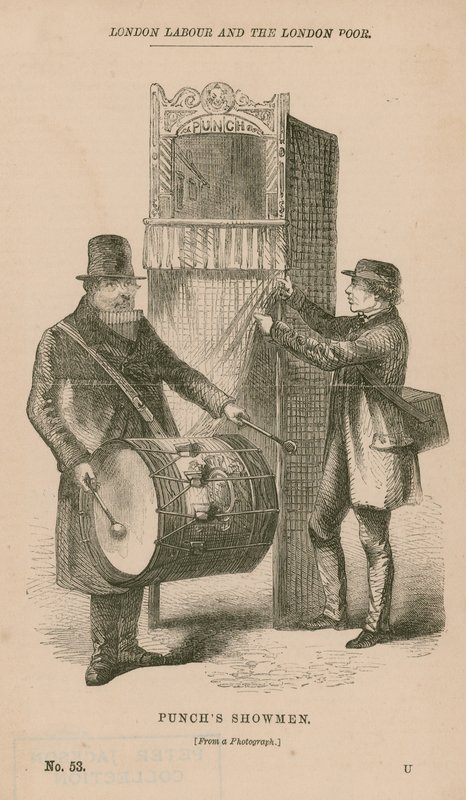 Punchs Schausteller von English School