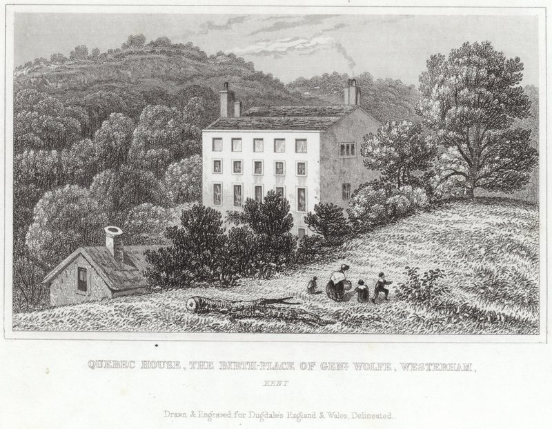 Quebec House, der Geburtsort von General Wolfe in Westerham von English School