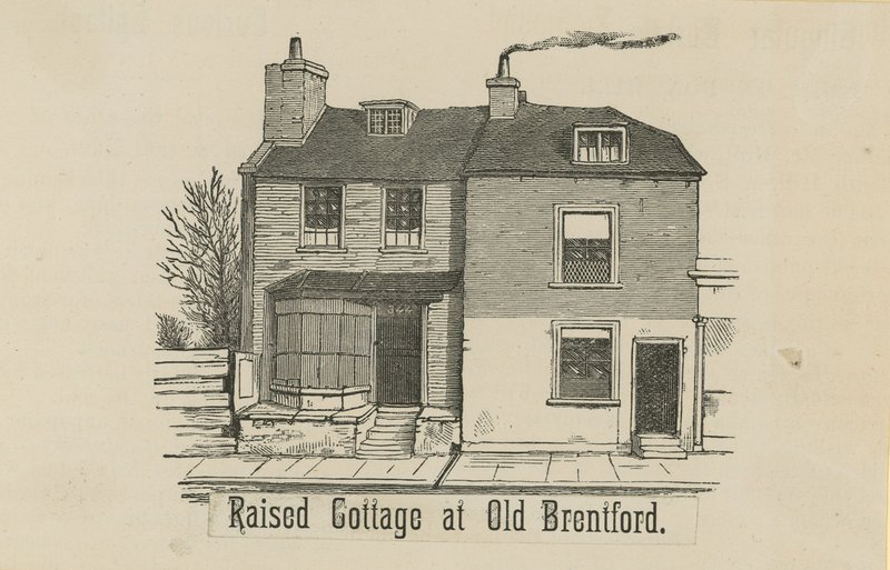 Erhöhtes Cottage in Old Brentford von English School