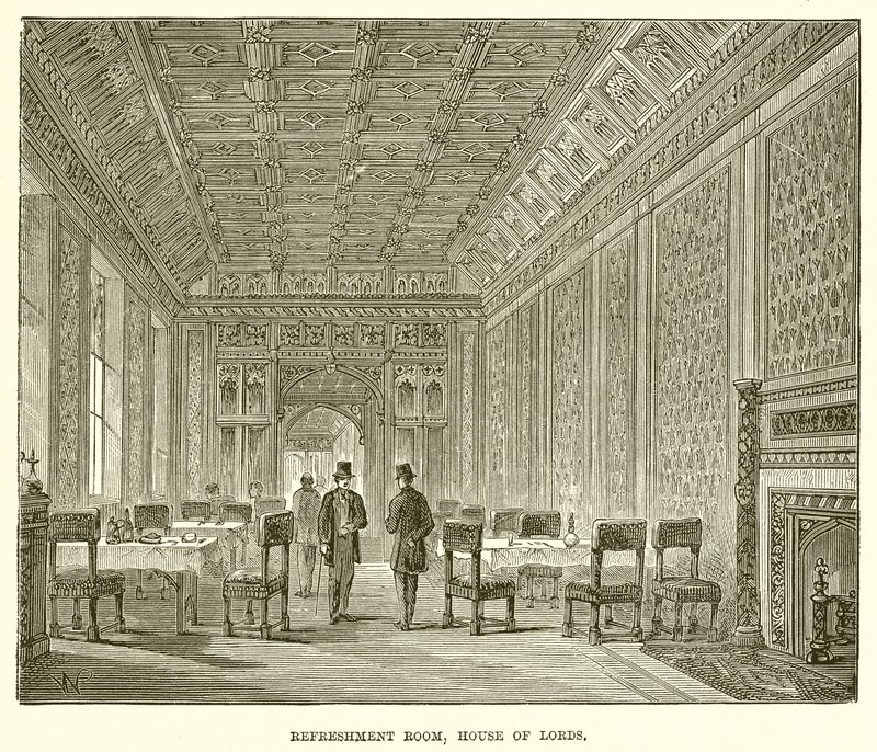 Erfrischungsraum, House of Lords von English School