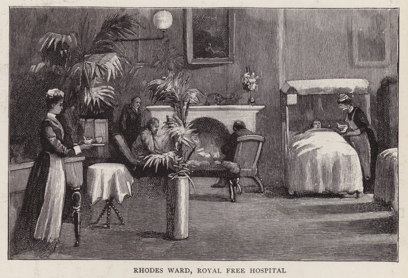 Rhodes Ward, Royal Free Hospital, London von English School