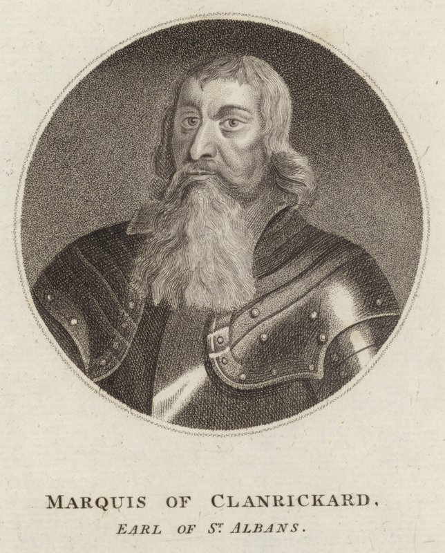 Richard Burke, Marquess von Clanricarde von English School