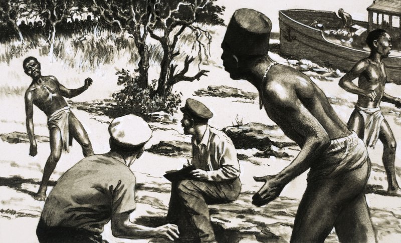 Richard Cliff und Charles Osborne erkennen, dass sie angegriffen wurden von English School