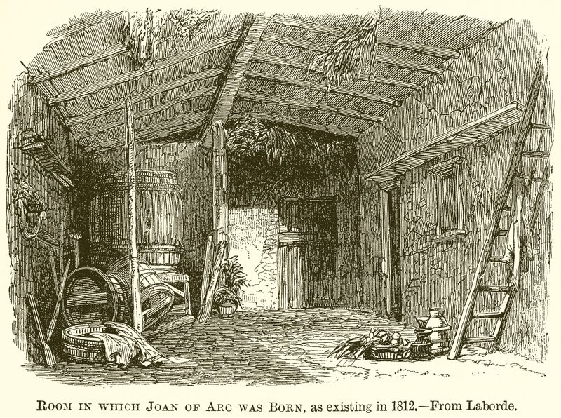 Zimmer, in dem Jeanne d