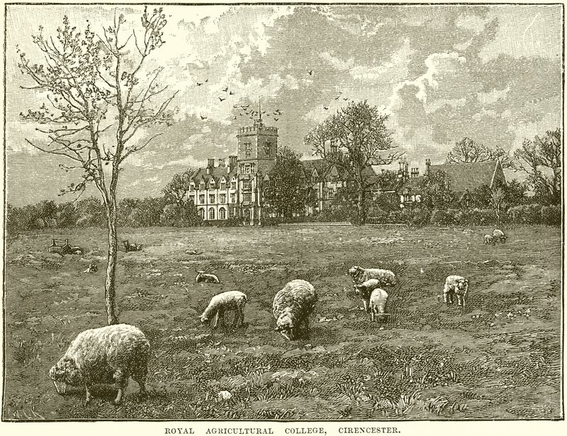 Royal Agricultural College, Cirencester von English School