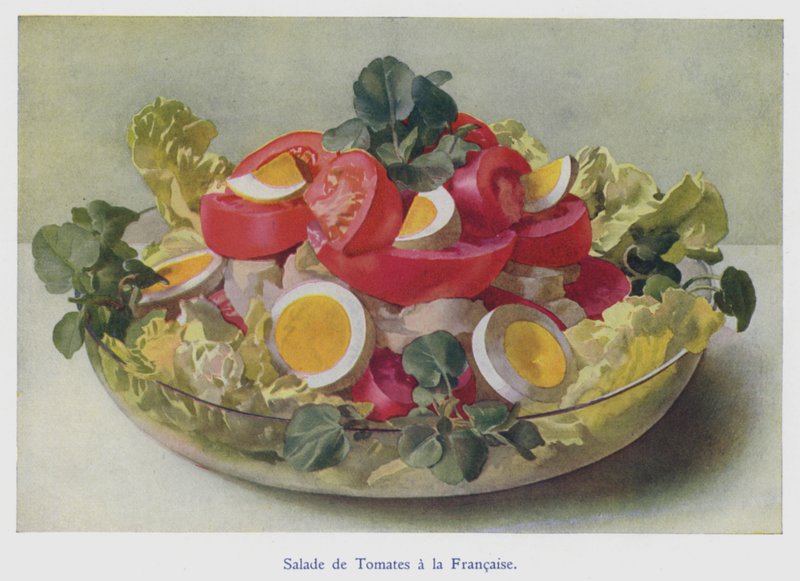 Tomatensalat auf französische Art von English School
