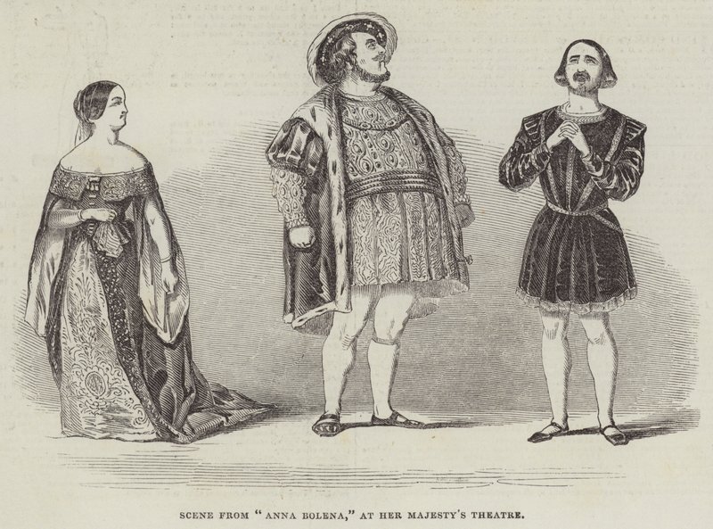 Szene aus "Anna Bolena" im Her Majesty