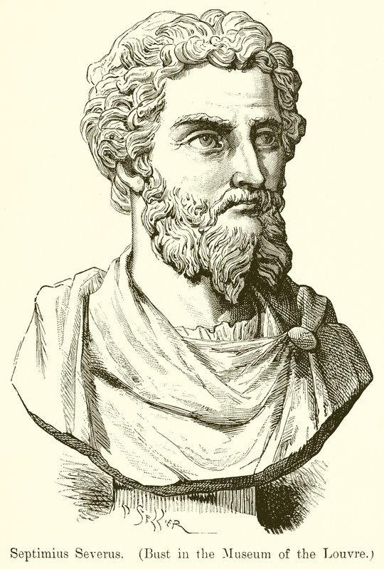 Septimius Severus (Büste im Louvre) von English School