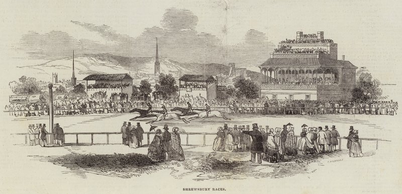 Shrewsbury-Rennen (Stich) von English School