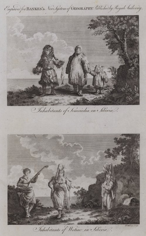 Sibirische Kostüme von English School