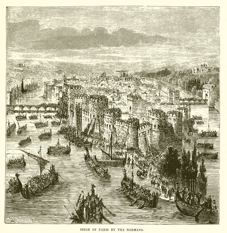 Belagerung von Paris durch die Normannen von English School