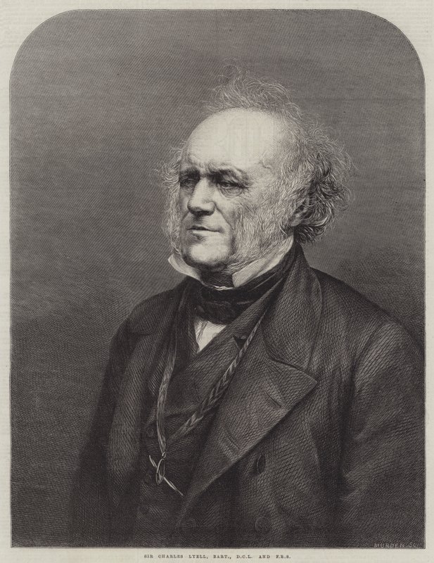 Sir Charles Lyell, Baronet, DCL und FRS von English School