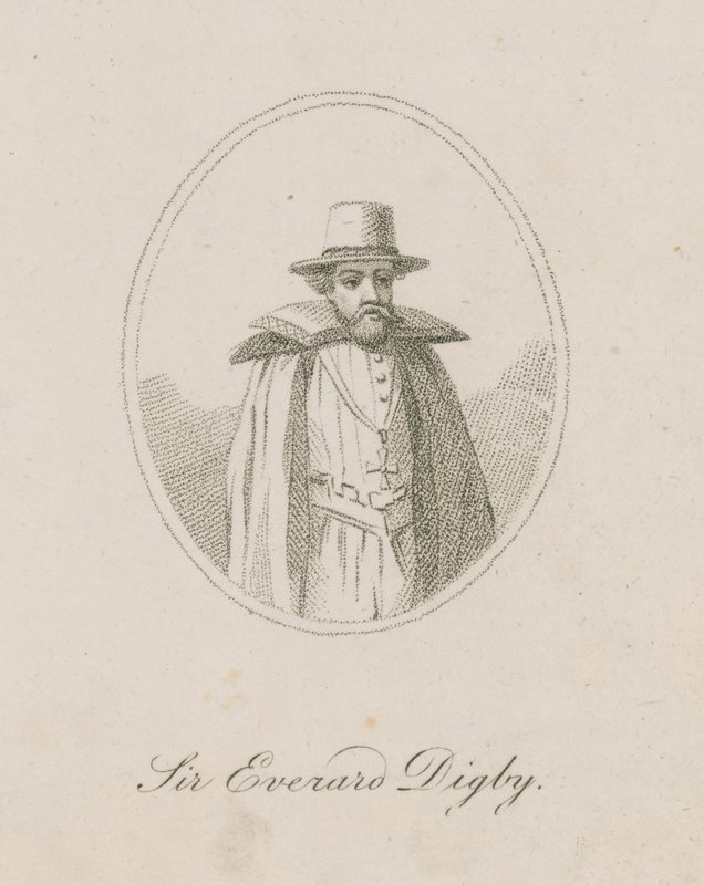 Sir Everard Digby, ein Mitglied der Pulververschwörung von English School