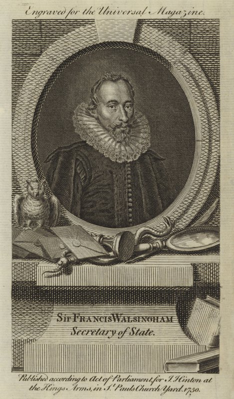 Sir Francis Walsingham, Staatssekretär von English School