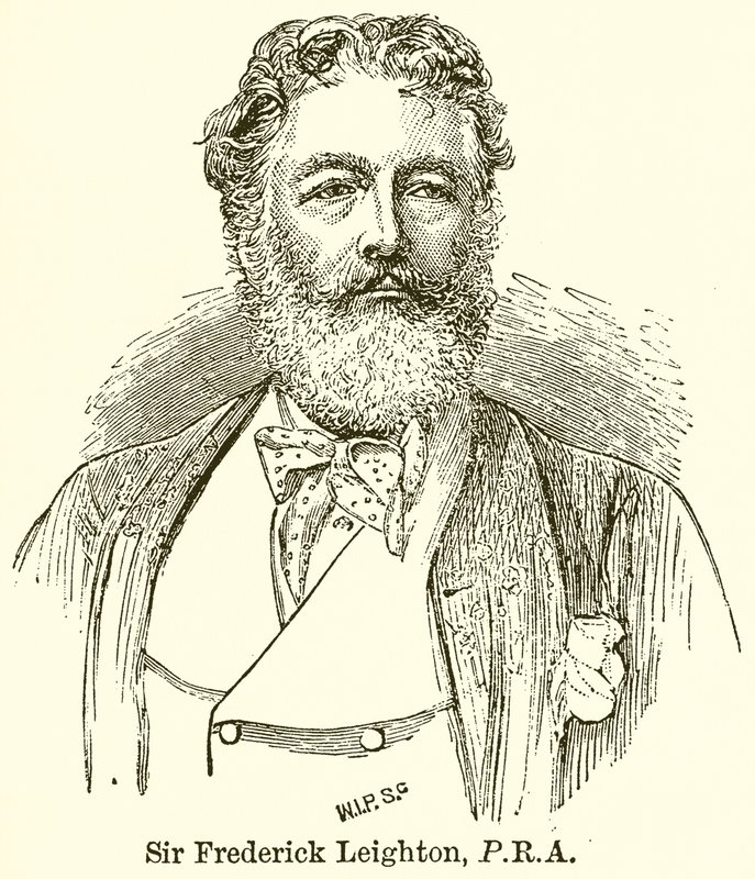 Sir Frederick Leighton, P. R. A von English School