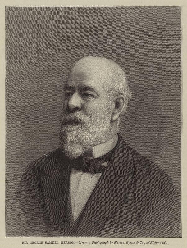 Sir George Samuel Measom (Gravur) von English School
