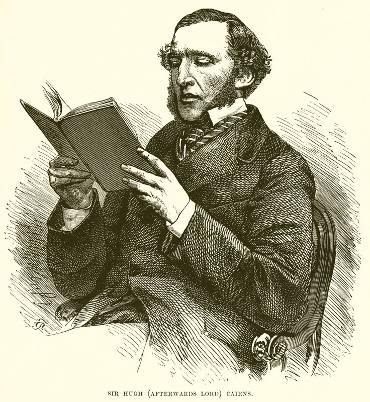 Sir Hugh (später Lord) Cairns von English School