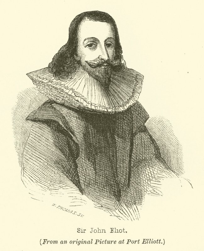 Sir John Eliot (Gravur) von English School