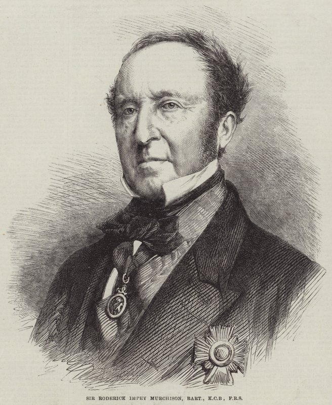 Sir Roderick Impey Murchison, Baronet, KCB, FRS (Stich) von English School