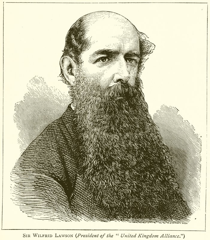 Sir Wilfrid Lawson (Präsident der United Kingdom Alliance) von English School