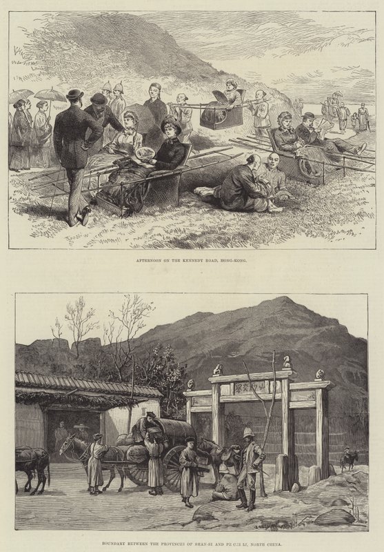 Skizzen von China von English School