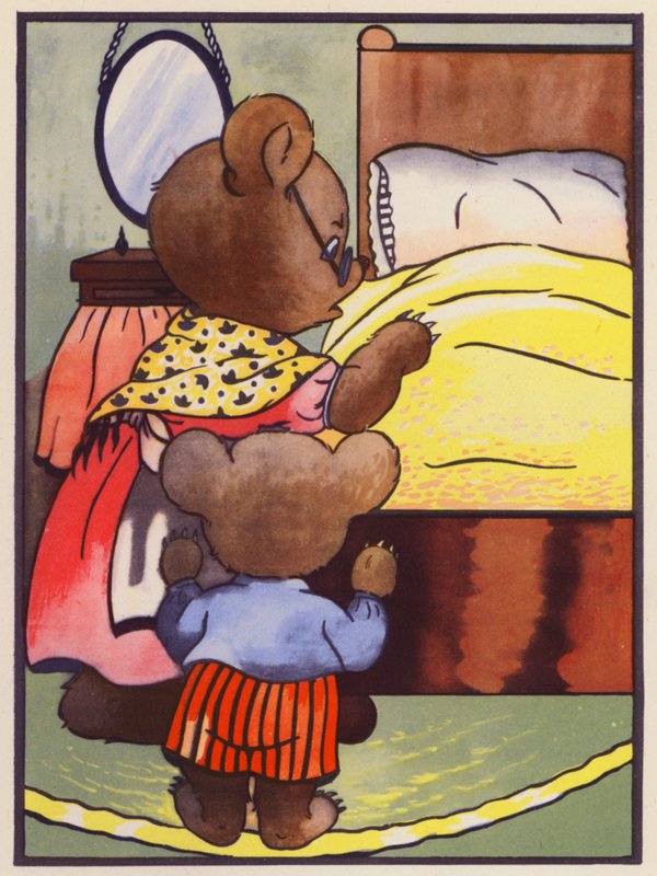 "Jemand hat in meinem Bett geschlafen!" von English School