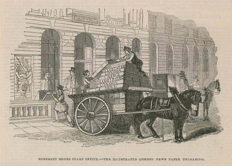 Somerset House Stempelamt von English School