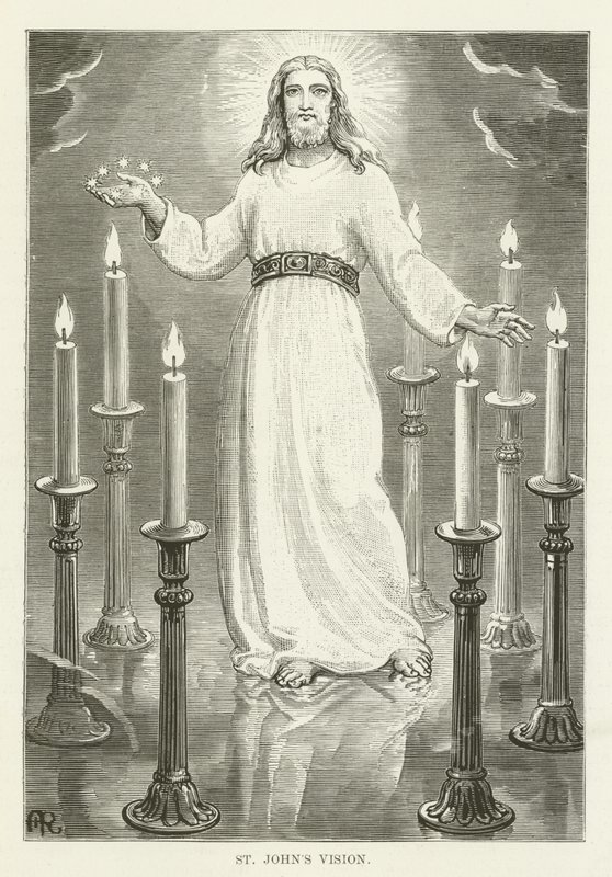Die Vision des Heiligen Johannes von English School