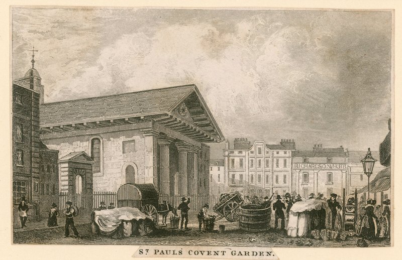 St. Pauls, Covent Garden, London von English School