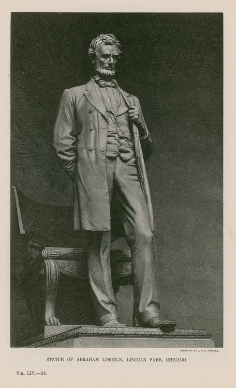 Statue von Abraham Lincoln von English School