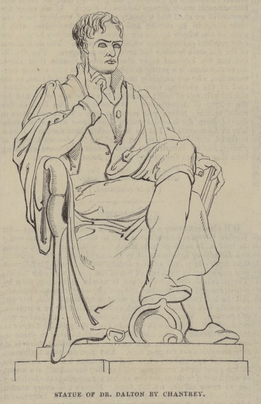 Statue von Dr. Dalton von Chantrey von English School