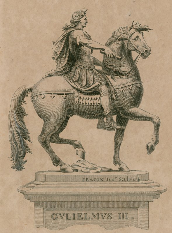Statue von König Wilhelm III. auf dem St. James