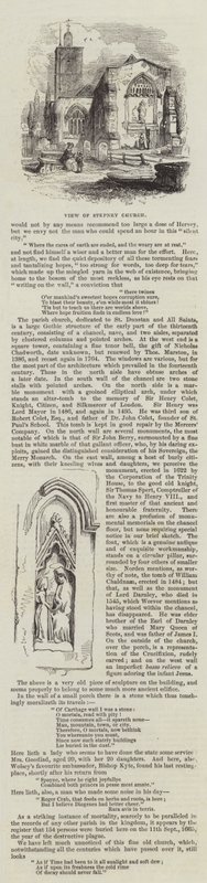Stepney Kirche (Gravur) von English School