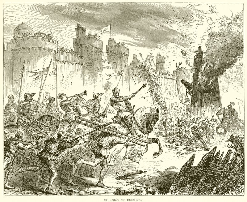 Erstürmung von Berwick von English School
