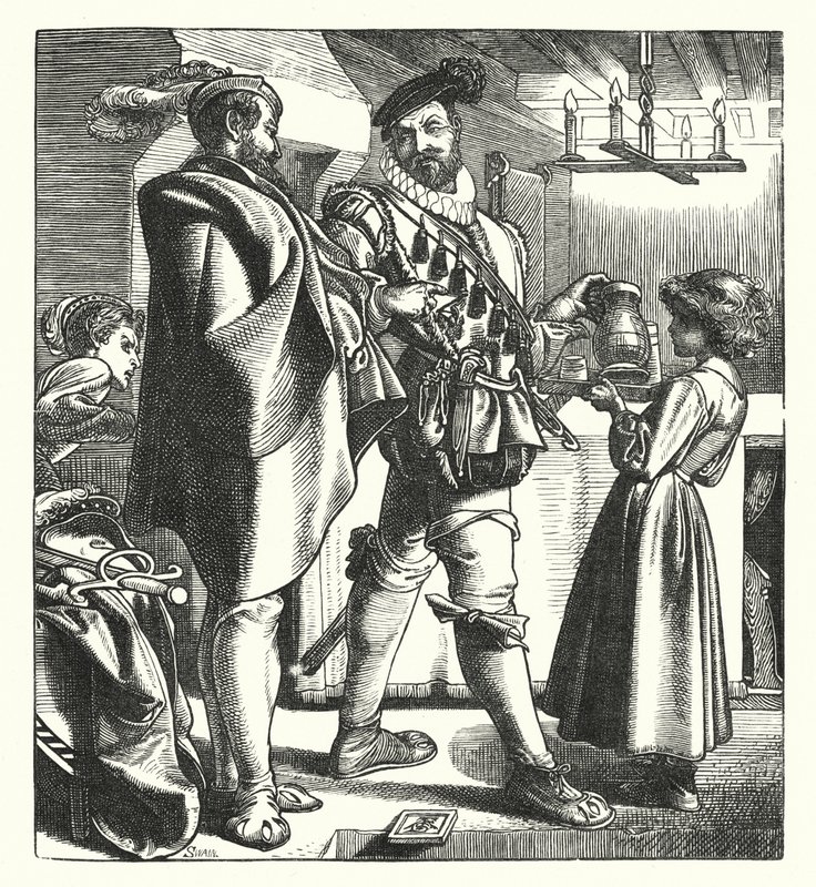 Der Apparitor des Geheimen Tribunals von English School
