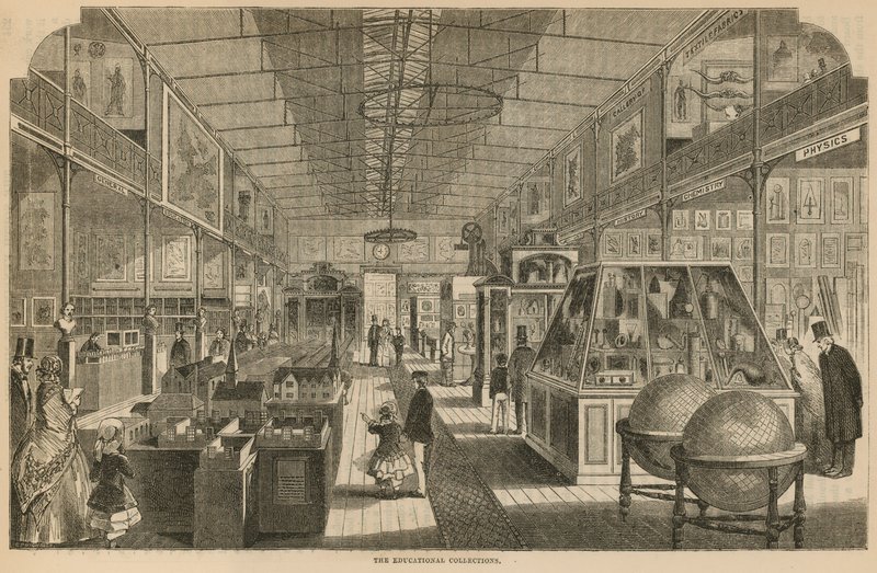 Das Architekturmuseum, South Kensington, London; Die Bildungssammlung von English School