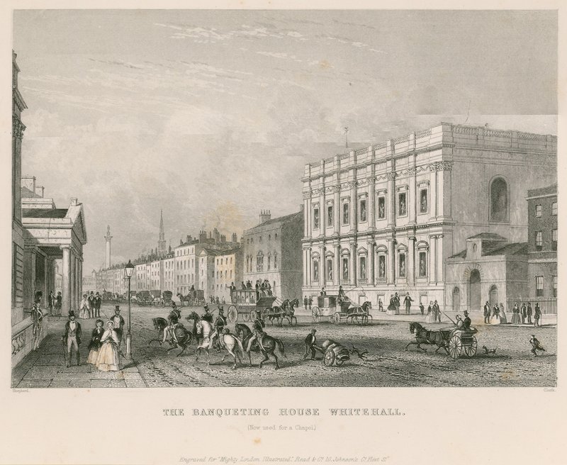Das Banketthaus, Whitehall von English School