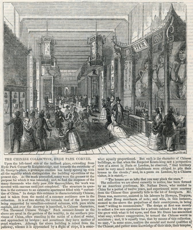 Die chinesische Sammlung, Hyde Park Corner von English School