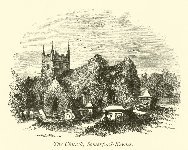Die Kirche, Somerford-Keynes von English School
