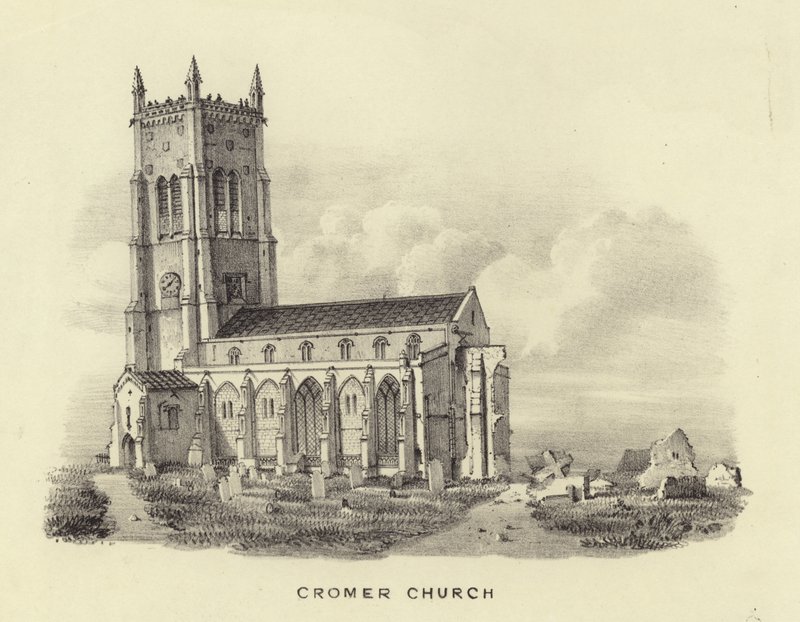 Die Kirche St. Peter und St. Paul in Cromer von English School